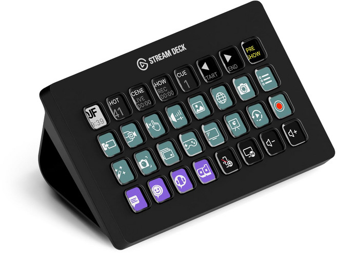 [Amazon.co.jp Stream Deck XL XL [32 한정]Elgato 엘가토 스트림 데크 키 배열] 라이브