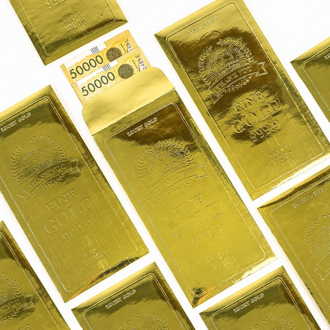 황금 용돈 봉투 5장세트 1종 2개 1세트, 1개