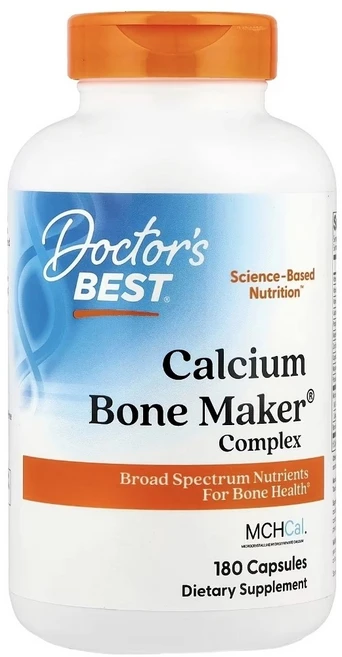 닥터스베스트 칼슘 본 메이커 마그네슘 비타민D3 K2 180캡슐, 60회분, 1개 - 쿠팡