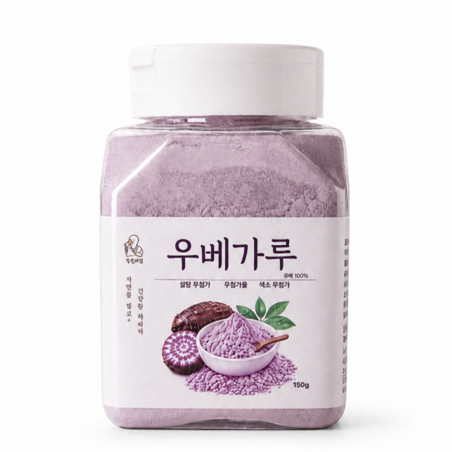 담오리 우베가루 100% 첨가물없는 150g, 1개