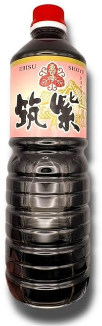 규슈 후쿠오카 전통 ゑ비스 간장 1L 단품 선택할 수 있는 3종 음상 치쿠 보라 우스쿠치 진한 입 얇은 달콤한 아마쿠치 조림 사시미 계란 밥 TKG 구운 생선 데리야키 출산 내, 1개, 1g