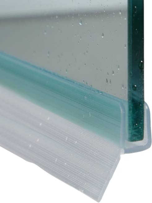 바이빈이 유리문 하부 물막이 샤워부스 프로파일, 반투명화이트