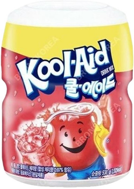 쿨에이드 체리 538g 아이스티 음료베이스 분말