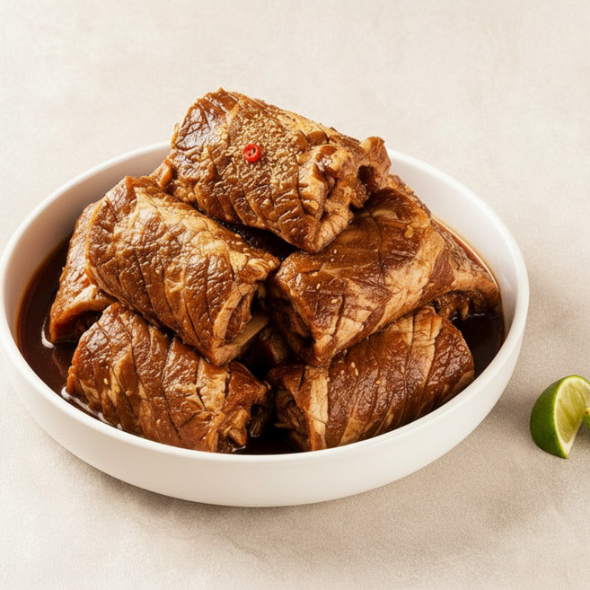 로움 양념돼지갈비 뼈없는 목살 왕구이 3.8kg 대용량 10대 선물세트옵션, 1개, 돼지목살구이 3.8kg