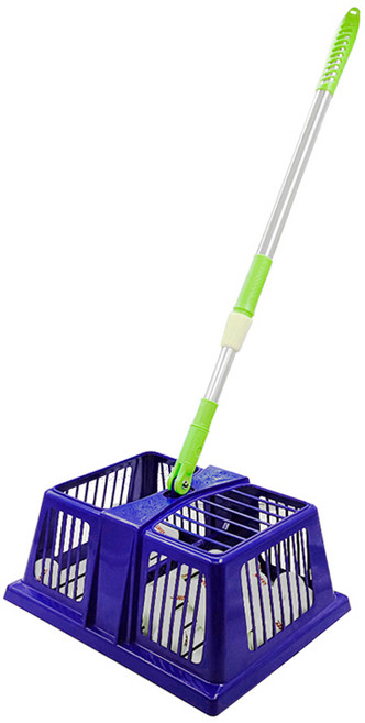 탁구공 수거기 바구니 공줍는 볼캐쳐 그물 회수기 피커, 1개, 프레임 공 집게+삼성 공 5개 포함