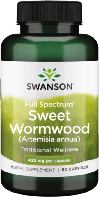 스완슨 풀 스펙트럼 스위트 Wormwood Artemisia annua 트래디셔널 웰니스 425mg 캡슐, 1, 1개 - 쿠팡