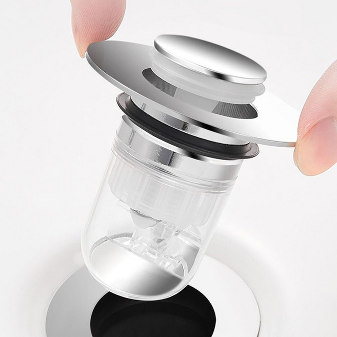 일케오 세면대 트랩 화장실 해충 악취 완벽차단, 1개