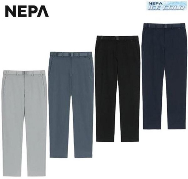 네파(남성) 25SS 기능성 냉감소재 적용으로 시원한 착용감/남성 루쏘 아이스 클래식 팬츠 일자핏 7L31604