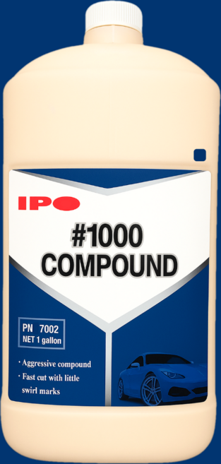 ipo 전문가용 대용량 1000방 컴파운드 자동차 기스 흠집제거 광택 복원 연마제, 1개, 4L