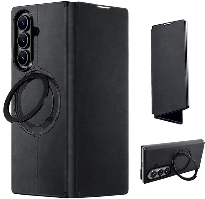 이케미 프리미엄 맥세이프 힌지보호 스탠드링 케이스