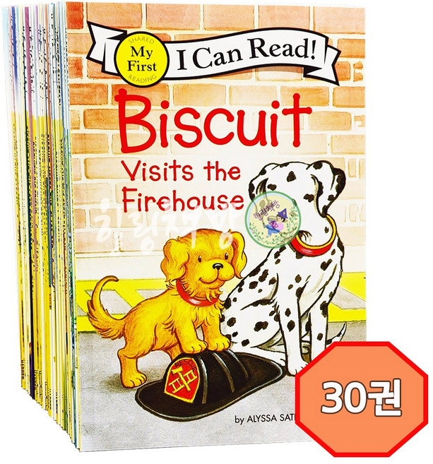 [힐링책방] 국내 1일 발송 아이캔리드 비스킷 30권 원서 세트 i can read biscuit 음원 제공