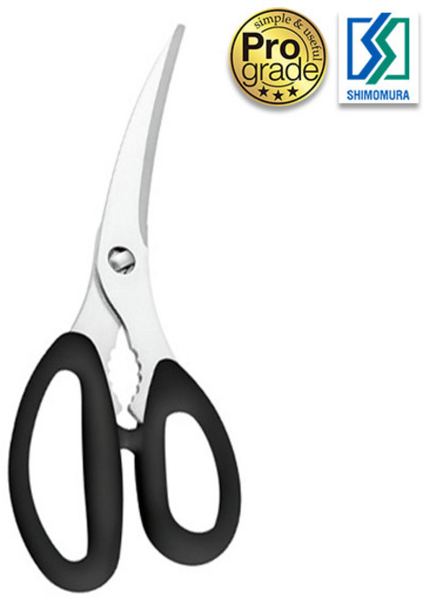 시모무라 프로그레이드 분리형 곡가위 PG-402, 곡가위 블랙, 1개