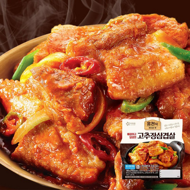 아워홈 고추장 삼겹살, 160g, 1개