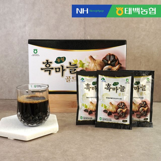 태백농협 흑마늘 골드, 120개, 80ml