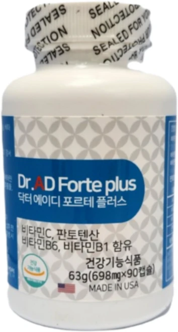 닥터 에이디 포르테 플러스 90캡슐, 1개, 90정 - 쿠팡