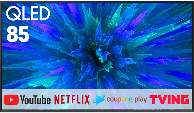 삼성전자 85인치 4K UHD 스마트 OTT 미러링 QLED TV 85Q60, 방문설치, 벽걸이형