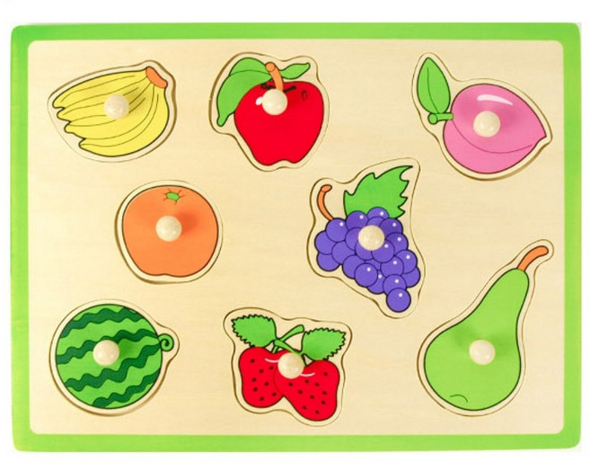 비가 과일 꼭지퍼즐 어린이집, 1세트