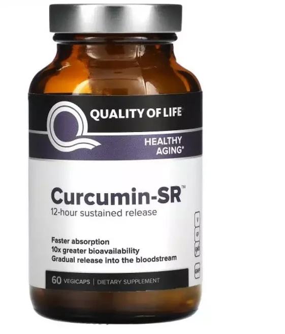 퀄리티오브라이프랩 커큐민 - SR 60정 서방형 비건 Curcumin, 1개 - 쿠팡