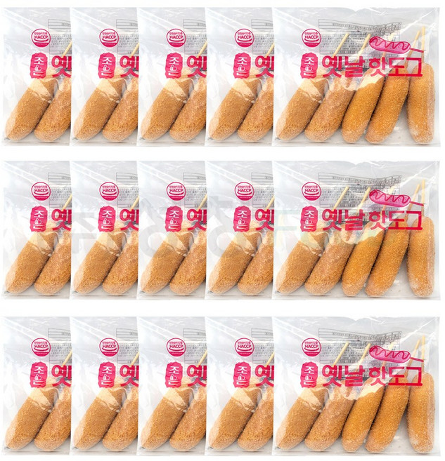 조은푸드 옛날 핫도그 650g, 15개