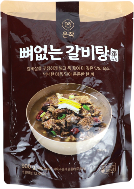 [하프클럽/온작]이영자 뼈없는 갈비탕(정) 900g x 6팩, 6개