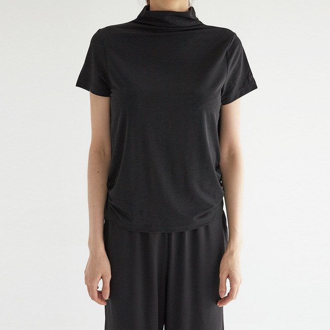 풍기인견 스판 반팔폴라티