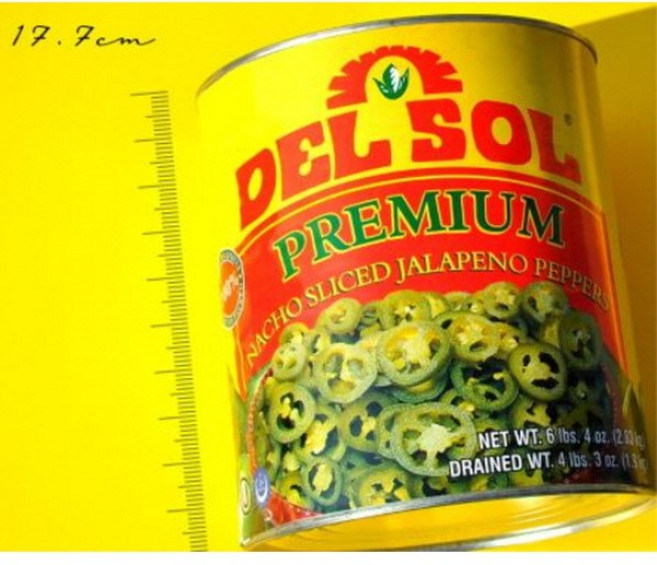 델솔 나쵸 슬라이스 할라피노 페퍼스 2.83kg, 5개