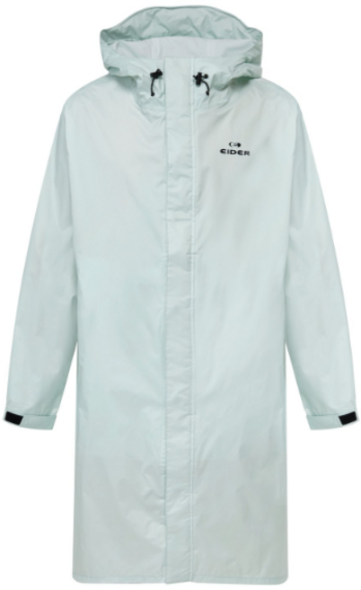 아이더 신상특가 공용 사계절 70D 나일론소재 코트형 패커블 경량성 등산 스포츠 레져 비옷 우의 DUA25981 POP 라이트 베이직 레인코트 LT