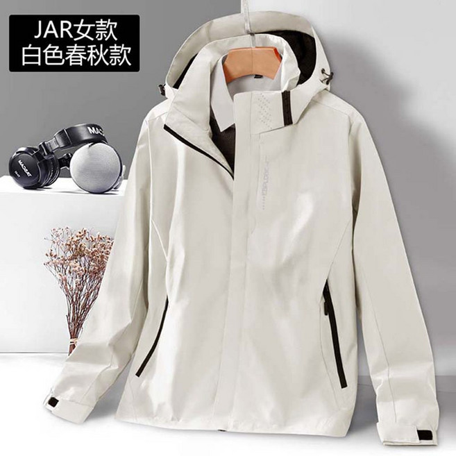 JAR 女款 連帽外套 紅色春秋款
