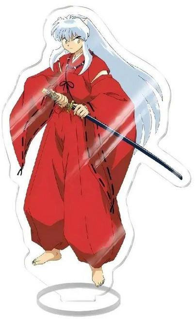 이누야샤 캐릭터 아크릴 스탠드 피규어 비공식 굿즈 셋쇼마루 싯포 미륵 법사 가영 금강 산고, 1