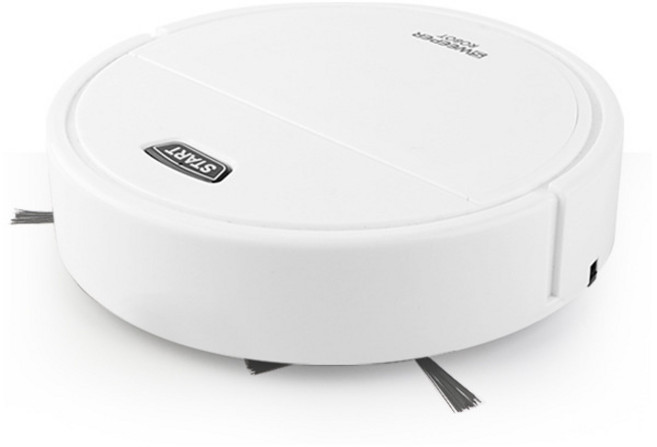 智能掃地機器人家用掃吸拖無線usb充電吸塵拖地機送禮品, 一臺, JM5022A白色三合一