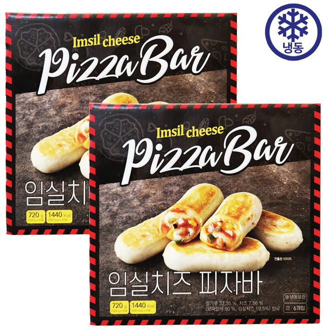 [트레이더스] 임실치즈피자바 아이스박스포장 냉동식품, 2개, 720g