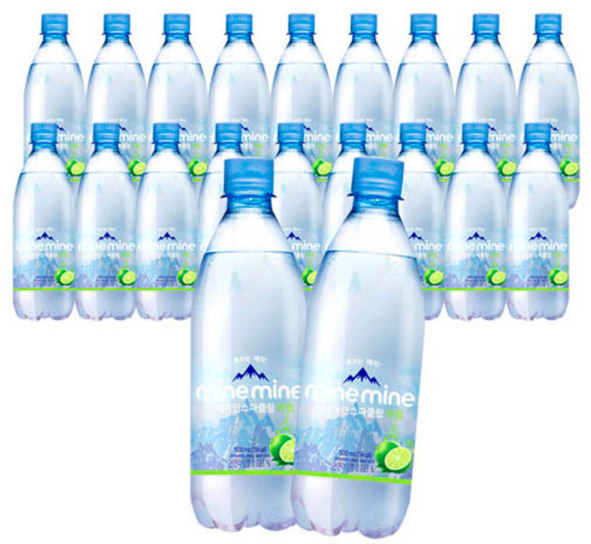 동원 미네마인 스파클링워터 500ml 라임맛, 20개