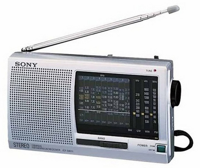 SONY ICF-SW11 FM 라디오