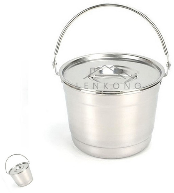 사렌콩 스텐 깍두기통 소 뚜껑 포함 칼국수집깍두기통 식당깍두기통 국밥집깍두기통