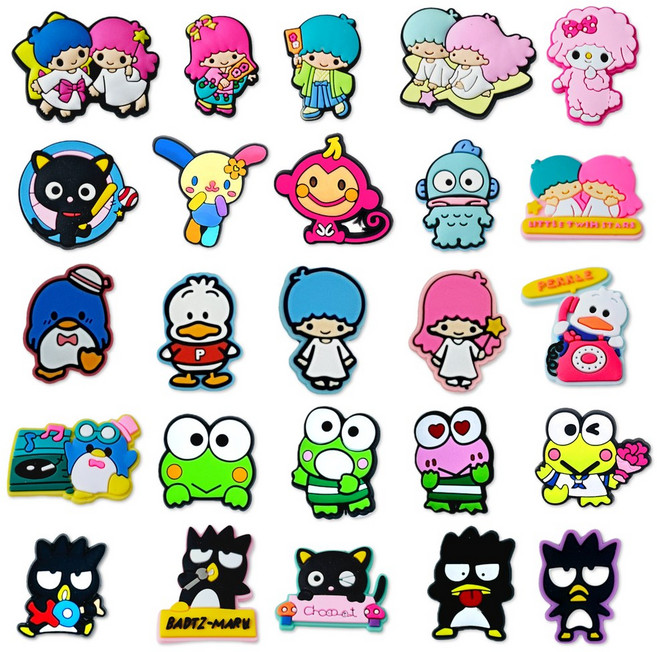 젤리포크 캐로 개구리 배드 마루 트윈 스타 파츠 참 신발 악세사리 실내화 꾸미기