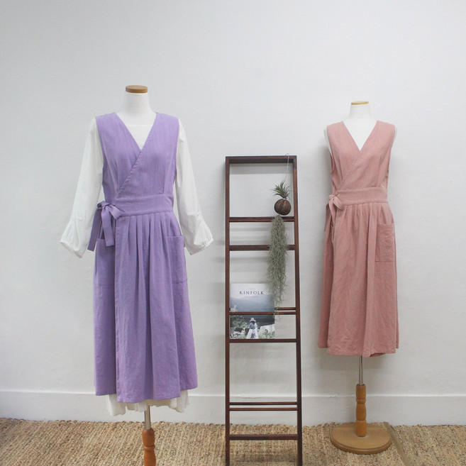 수피아코코 린넨 철릭 원피스 생활한복