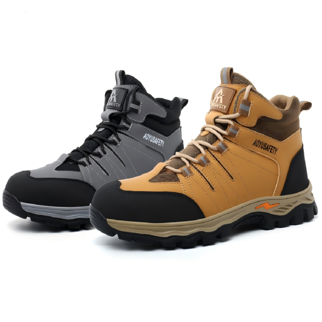 아리엘노 남자 경량 안전화 사계절용 작업화