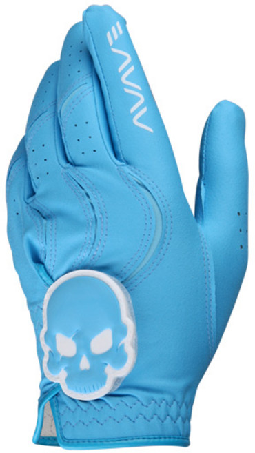 [AVAVE] 어베이브 스컬에디션 칼라 골프장갑 블루, 선택완료, 1개