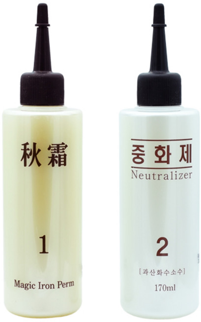 동방코스메틱 백광 추상 매직 아이롱 펌 파마약 170ml, 1개