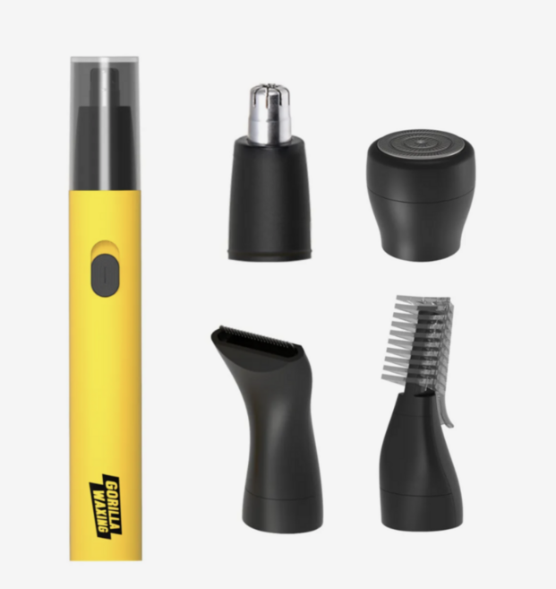 퍼플고릴라 고릴라왁싱 멀티트리머 코털제거기옐로우 깔끔제모, 1개