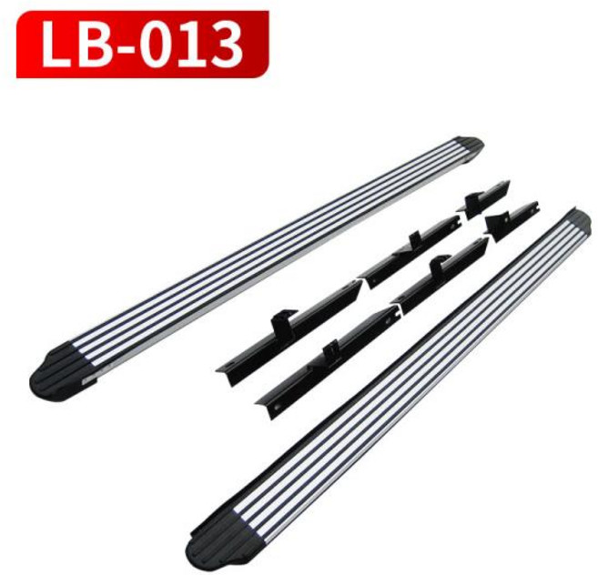 미끄럼 방지 금속 자동차 고정 사이드 스텝 보드 마세라티 Levante 2023 트레들용 미끄럼 방지 알루미늄, 01 CHINA, 01 013