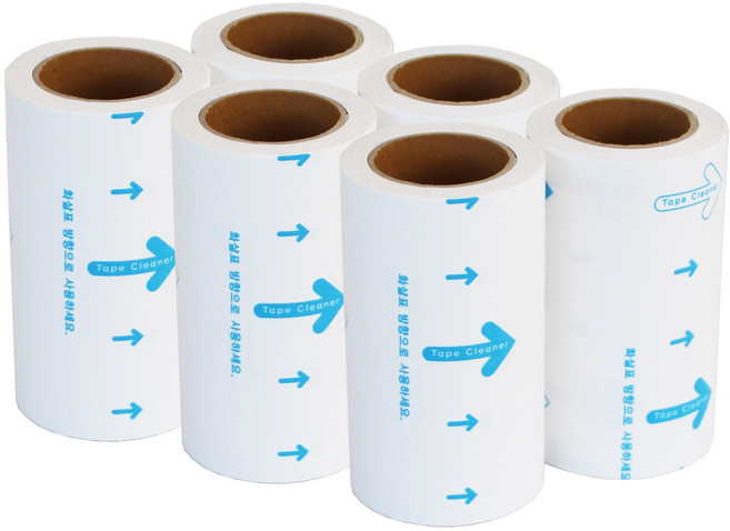 필굿리빙 돌돌이 테이프클리너 리필, 6개