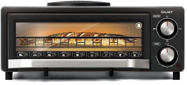 갤럭시 생선구이오븐 COF-150K 블랙 냄새연기걱정없는 직화오븐 바베큐 조개 생선구이, 갤럭시 생선구이 오븐 COF-150K