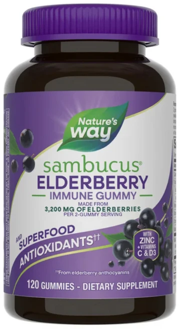 Nature's Way 삼부커스 구미, 120정, 1개 - 쿠팡