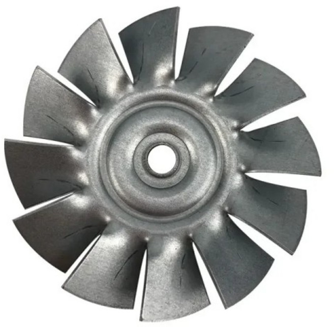 알루미늄 진공 청소기 팬 블레이드 직경 61.4mm 모터 냉각 바람 임펠러 BF501 BF502 진공 청소기 모터 액세서리, 1개