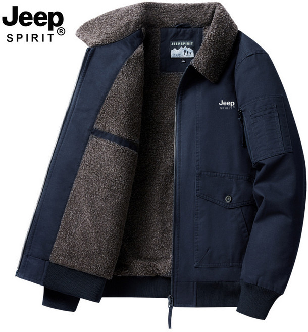 JEEP SPIRIT 지프 남자 블루종 카고 캐주얼 항공 점퍼 0705+양말