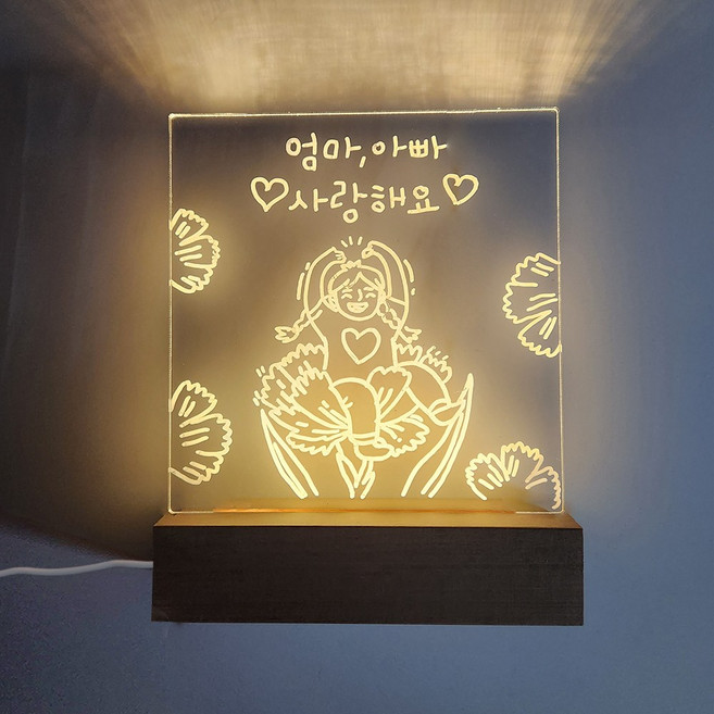 호미호비 아크릴무드등 카네이션만들기, 5. 라지 유선형 철필 세트