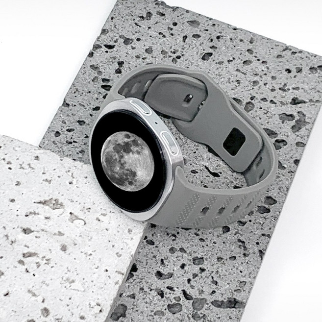 엔터콘 갤럭시워치 8 클래식 도트 웨이브 실리콘 스트랩, 워치 8/8클래식, 그린