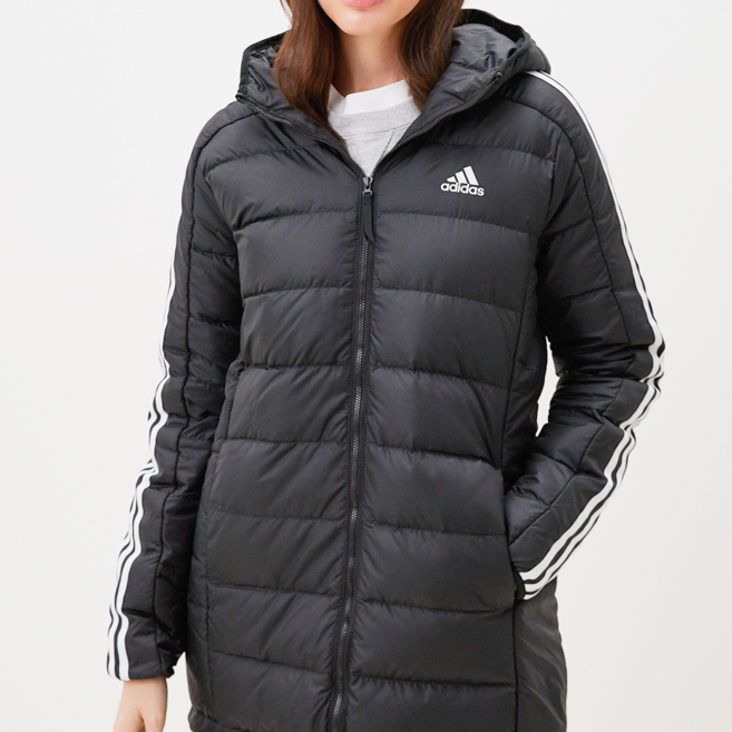 아디다스 여성 경량 롱 패딩 + BRDT양말