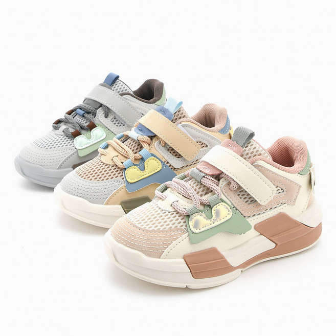 유블 액션 메쉬 여아 남아 키즈 주니어 아동운동화